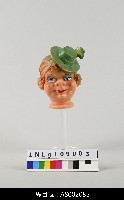藏品(荷蘭玩具布袋戲偶頭-童)的圖片